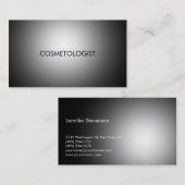 Modern Cosmetoloog Professional Visitekaartje (Voorkant / Achterkant)