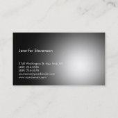 Modern Cosmetoloog Professional Visitekaartje (Achterkant)