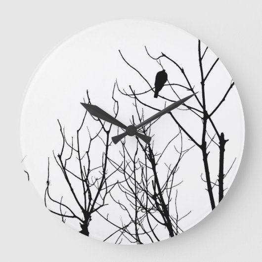 Modern Country IV Wall Clock Grote Klok (Voorkant)