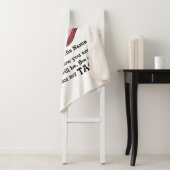 Modern Couple taco en vleesliefhebbers op aangepas Sherpa Deken (In situ)