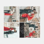 Modern Couples 4 Fotocollage Fleece Deken (Voorkant (Horizontaal))