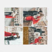 Modern Couples 4 Fotocollage Fleece Deken (Voorkant (Horizontaal))