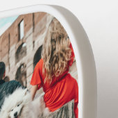 Modern Couples 4 Fotocollage Pickleball Paddle (Links Detail)