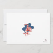 Modern Cowboy Foto Uitnodiging (Achterkant)