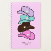 Modern Cowboy Pet Stack Pink Planner (Voorkant)