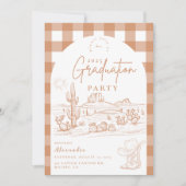 Modern Cowgirl Afstuderen Kaart (Voorkant)