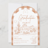 Modern Cowgirl Afstuderen Kaart (Voorkant)