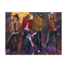 Modern Cowgirl Briefkaart