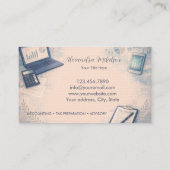 Modern CPA Office Branding Visitekaartje (Achterkant)