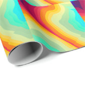 Modern Cracked colorful Stylist  Cadeaupapier (Rol Hoek)