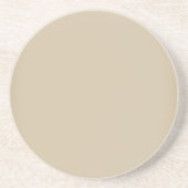 Modern Cream Ivory Zandsteen Onderzetter (Voorkant)