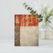 Modern Creatief Abstract Briefkaart (Staand voorkant)