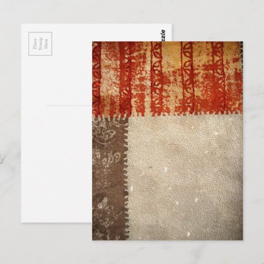 Modern Creatief Abstract Briefkaart (Voorkant / Achterkant)