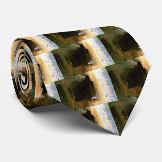 Modern Creatief Abstract Stropdas (Opgerold)