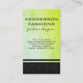 Modern Creatief Visitekaartje (Achterkant)