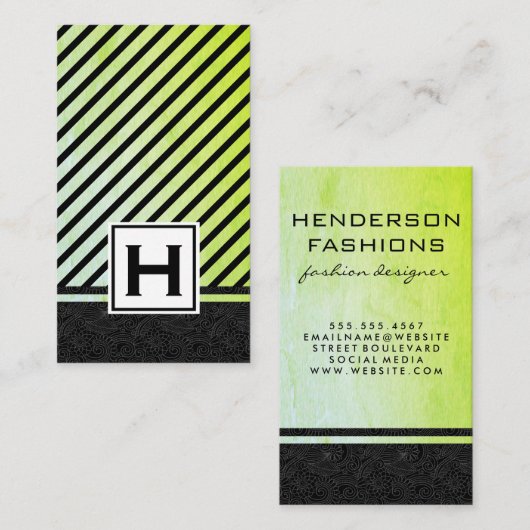 Modern Creatief Visitekaartje (Voorkant / Achterkant)