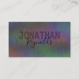 Modern Creative Holographic Metal - Visitekaartje