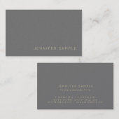 Modern Creative Stijlvol Parelfineer Visitekaartje (Voorkant / Achterkant)