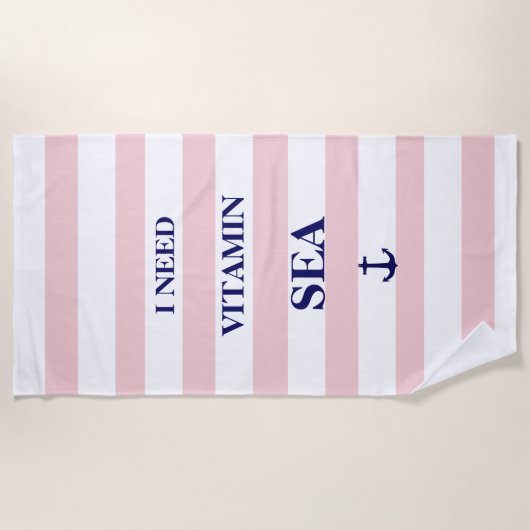 Modern Creative Striped Strandlaken (Voorkant)