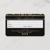 Modern Credit Kaart Gift Kaart Certificaat (Achterkant)