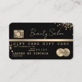 Modern Credit Kaart Gift Kaart Certificaat (Voorkant)