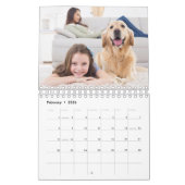 Modern Creëer Uw eigen aangepaste familiefoto 2026 Kalender (Feb 2026)