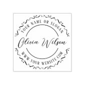 Modern | Creëer Uw eigen bedrijf Rubberstempel (Afrduk)