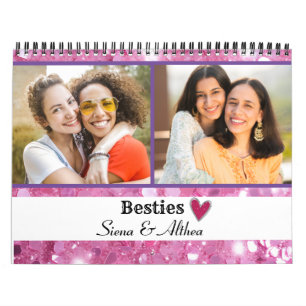 Modern Creëer uw eigen Custom Bestie, Beste Vriend Kalender