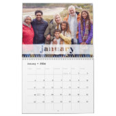 Modern Creëer Uw Eigen Familie Foto | Overlay Kalender (Jan 2026)