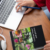 Modern Creëer Uw eigen fotocollage zwart Notitieboek