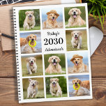 Modern Creëer Uw eigen huisdierenhondenfamiliejaar Planner<br><div class="desc">Aangepaste kalender voor de fotocollage voor je beste vriend. Houd al uw afspraken voor honden, of het nu gaat om veterinaire bezoeken, puppy play datums, hondengrooming of training allemaal georganiseerd, elk huisdier verdient een gepersonaliseerde pet fotoplanner! Onze foto-ontwerper heeft 11 foto's die u kunt personaliseren, benoemen en tekst. Het ontwerp...</div>