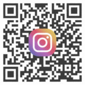 Modern Creëer Uw Instagram QR Code Sticker (Voorkant)