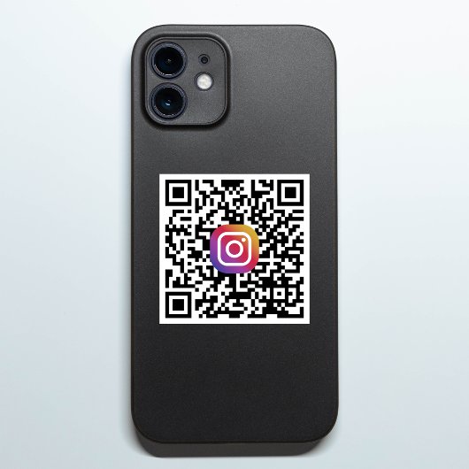 Modern Creëer Uw Instagram QR Code Sticker