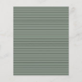 Modern crèmezwart script minimaal hedendaagse inv flyer (Achterkant)