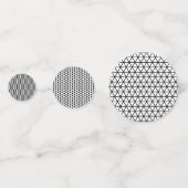 Modern Crocodile Safari Zoo Birthday Confetti (Achterkanten)