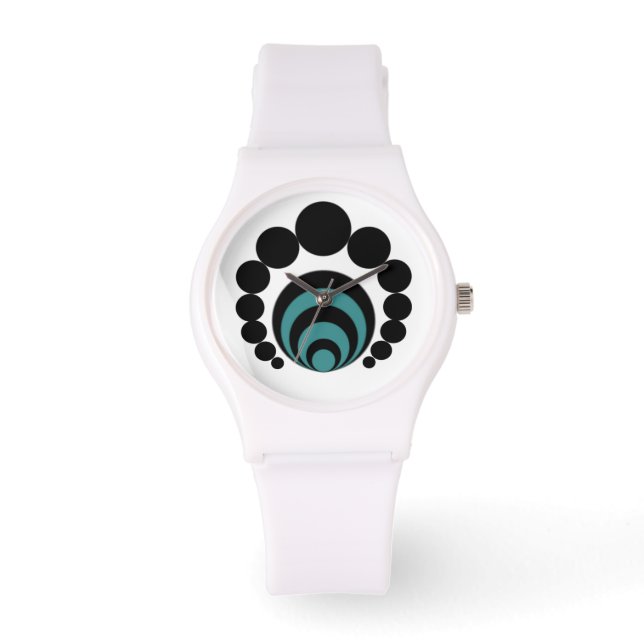 Modern Crop Circles horloge (Voorkant)
