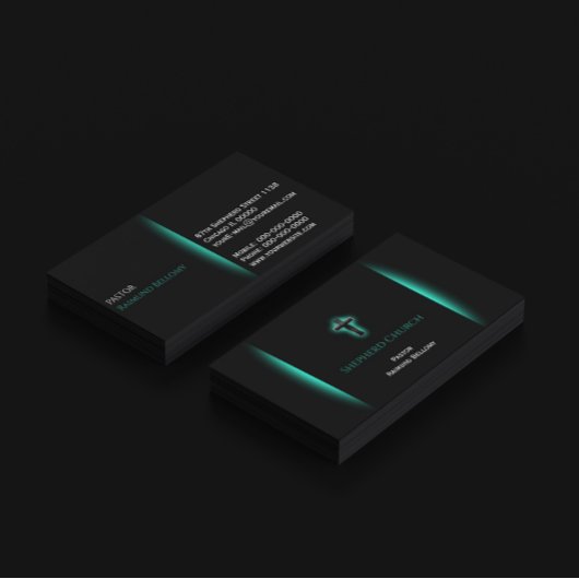 Modern Cross-Visitekaartje Visitekaartje