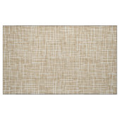 Modern Crosshatch burlap texture pattern Stof (Fat Quarter)