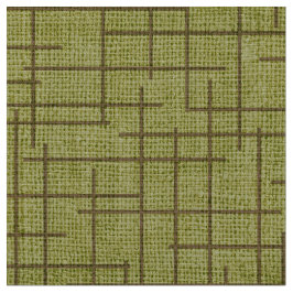 Modern Crosshatch burlap texture pattern Stof