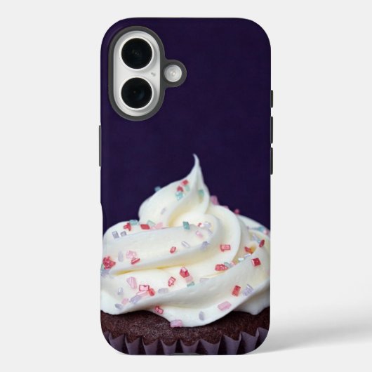 Modern Cupcake Sprinkles Paars Case-Mate iPhone Case (Achterkant)