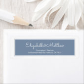 Modern Cursief Manuscript op het Adres van de Teru Etiket (Insitu)