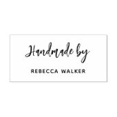 Modern Cursief Script Handgemaakt door Custom Rubberstempel (Afrduk)