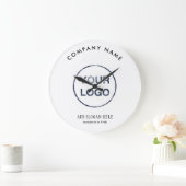 Modern Curve Logo Design Bedrijf Grote Klok (Huis)