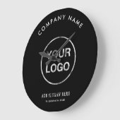 Modern Curve Logo Ontwerpbedrijf Grote Klok (Hoek)
