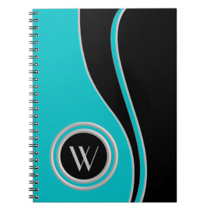 Modern Curves Duo Toon Monogrammed Notitieboek