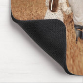 Modern Custom 4 Photo Collage Mousepad Muismat (Hoek)