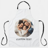 Modern Custom Afbeelding Chef Gift Schattige cadea Schort (Voorkant)