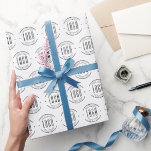 Modern custom bedrijf logo business branded cadeaupapier