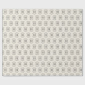 Modern custom bedrijf logo business branded cadeaupapier (Vlak)