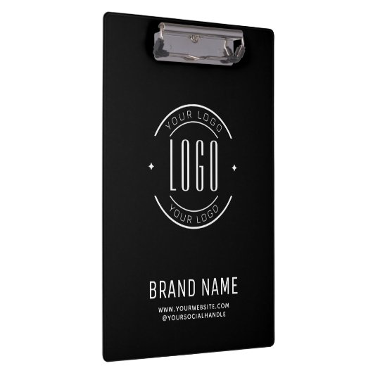 Modern custom bedrijf logo business branded klembord (Rechts)